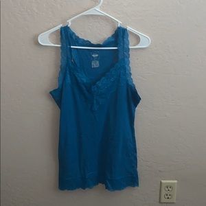 Blue tank top